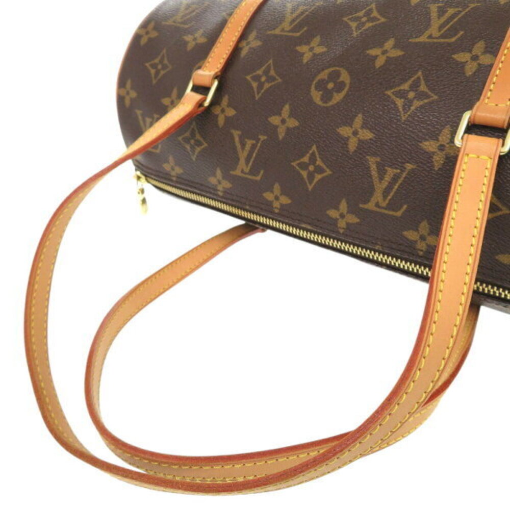 Louis Vuitton Papillon handbag Clutch leather Monogram brown LV - Picture 4 of 6